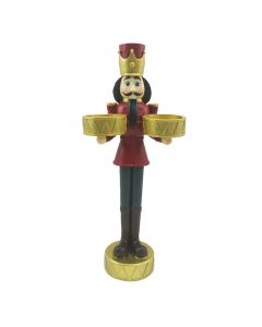 Decoration nutcracker 12x8x28 cm - pcs