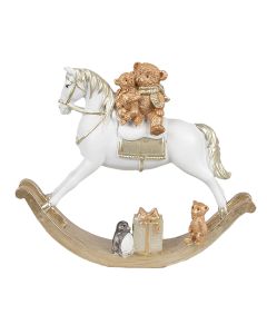 Decoration rocking horse 18x4x15 cm - pcs