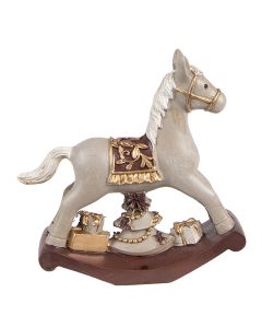 Decoration rocking-horse 11x3x11 cm - pcs