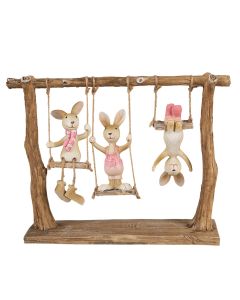 Decoration rabbits 26x6x20 cm - pcs