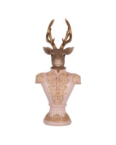 Decoration bust deer 16x14x36 cm - pcs