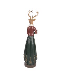 Decoration deer 9x8x37 cm - pcs