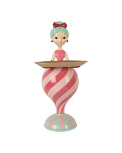 Decoration child with bowl 22x20x46 cm - pcs