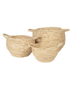 Basket (3) Ø 30x31 / Ø 25x26 / Ø 20x20 cm - set (3)