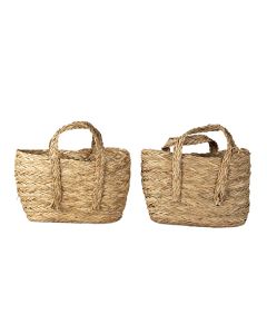 Basket (2) 36x11x34 cm / 33x8x31 cm - set (2)