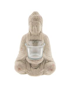 Tealight holder Buddha 13x11x21 cm - pcs