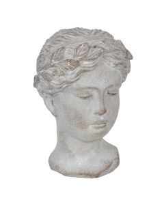 Statue head woman 16x15x23 cm - pcs