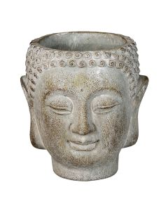 Flowerpot Buddha 12x11x13 cm - pcs     