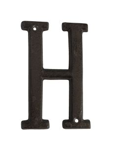 Letter H 8x1x13 cm - pcs