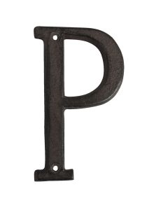 Letter P 8x1x13 cm - pcs