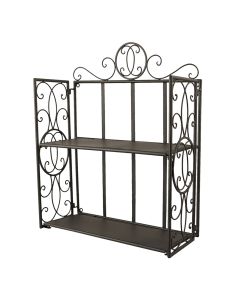 Wall rack iron 41x18x53 cm - pcs