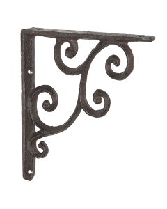 Shelf bracket 2x14x14 cm - pcs