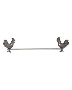 Towel holder roosters 51x8x13 cm - pcs