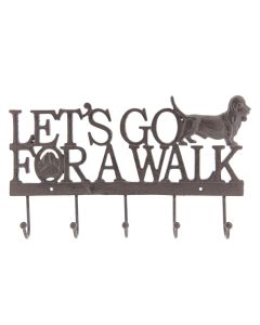 Coat rack dog 34x4x20 cm - pcs