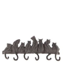 Coat rack cats 36x5x16 cm - pcs     