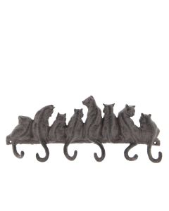 Coat rack cats 36x5x16 cm - pcs