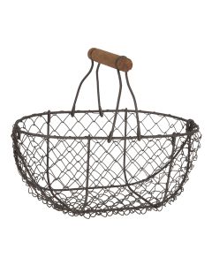 Iron basket 24x16x11/23 cm - pcs     
