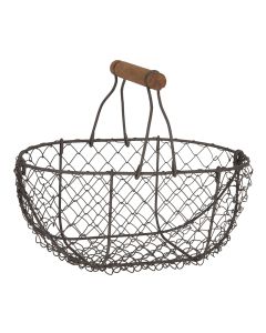 Iron basket 24x16x11/23 cm - pcs