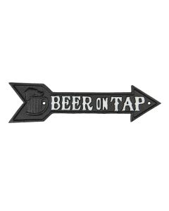 Quote board arrow Beer on tap 32x1x8 cm - pcs     
