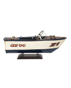 Decoration model boat 31x13x13 cm - pcs     