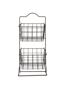 Rack with baskets 25x25x57 cm - pcs