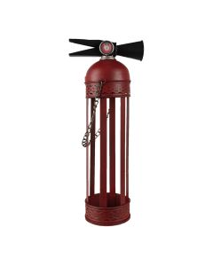 Dekoration fire extinguisher Wine-rack 17x11x41 cm - pcs     