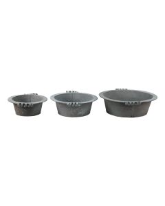 Decorative bowl (3) ? 36x11 / ? 30x10 / ? 24x9 cm - set (3) 