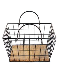 Iron basket 30x30x16 cm - pcs     