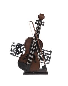 Bottle holder violin 24x12x31 cm - pcs