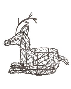 Basket reindeer 31x17x27 cm - pcs     