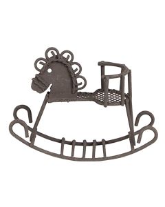 Decoration rocking horse 9x3x6 cm - pcs