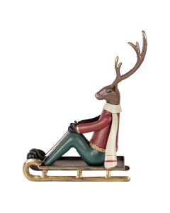 Decoration deer 27x10x31 cm - pcs