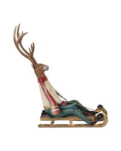 Decoration deer 30x12x32 cm - pcs