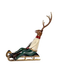 Decoration deer 30x12x32 cm - pcs