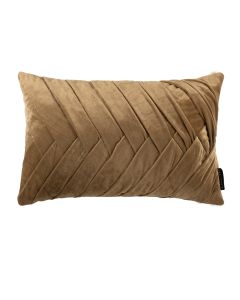 Folded Cushion gold 30x50cm