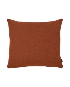 Solid Cushion reddish brown 45x45cm