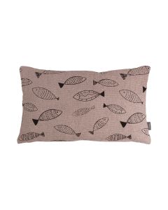 Fishes Cushion taupe 30x50cm