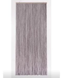 Beads Mosquito Curtain grey 90x200cm