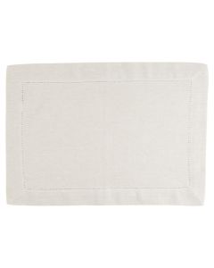 Indi Placemat ivoor 35x50cm (set of 4)