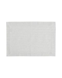 Medium Fine Stripe Placemat licht grey 35x50cm (set of 4)