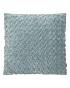 Zigzag Velvet Cushion grey 45x45cm