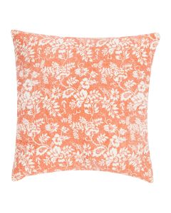 Flower Garden Cushion orange 45x45cm