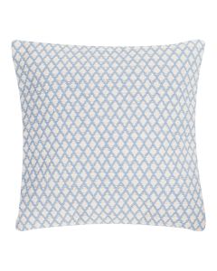 Diamond Weave Cushion blue 45x45cm