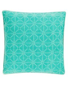 Graphic Stonewash Cushion green 50x50cm