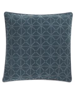 Graphic Stonewash Cushion blue 50x50cm