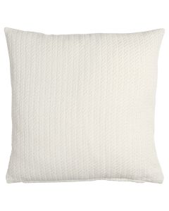 Cable Weave Cushion off white 45x45cm