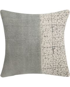 Half Half Cushion grey 45x45cm
