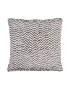 Zigzag Recycled Cushion grey 45x45cm