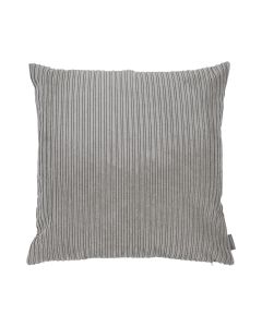 Duke Velvet Rib Cushion grey 45x45cm