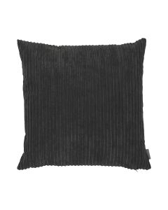 Duke Velvet Rib Cushion dark grey 45x45cm
